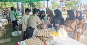 Bazar Gerakan Pangan Murah Lebak Diserbu Warga, Ringankan Beban Ekonomi Masyarakat