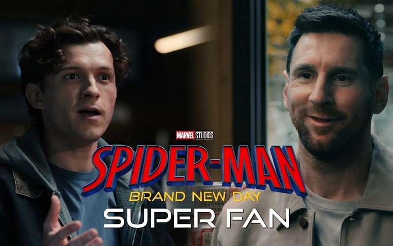 Buat Kejutan! Lionel Messi Muncul di Trailer Film “Spid...
