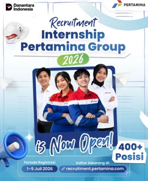 Lowongan Magang Pertamina 2026 Dibuka: Cek Syarat dan Link Pendaftarannya