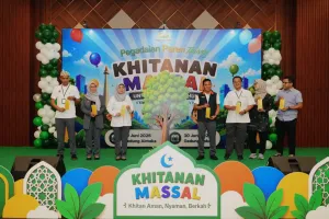 Pegadaian Kanwil IX Jakarta 2 Gelar Khitanan Massal Gratis Melalui Program ParenTRING