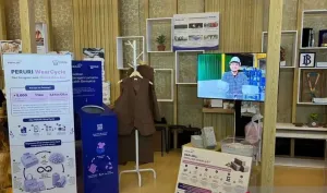 PERURI Ubah Limbah Kertas Berharga Menjadi Paving Block untuk Dukung Ekonomi Sirkular