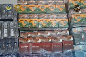 Bea Cukai Ambon Sita 29.780 Batang Rokok Ilegal saat Operasi ASAP