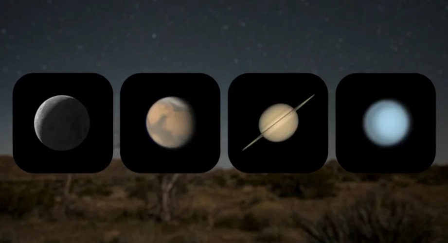 Yuk Saksikan Fenomena Langit Konjungsi Bulan, Mars, Satur...
