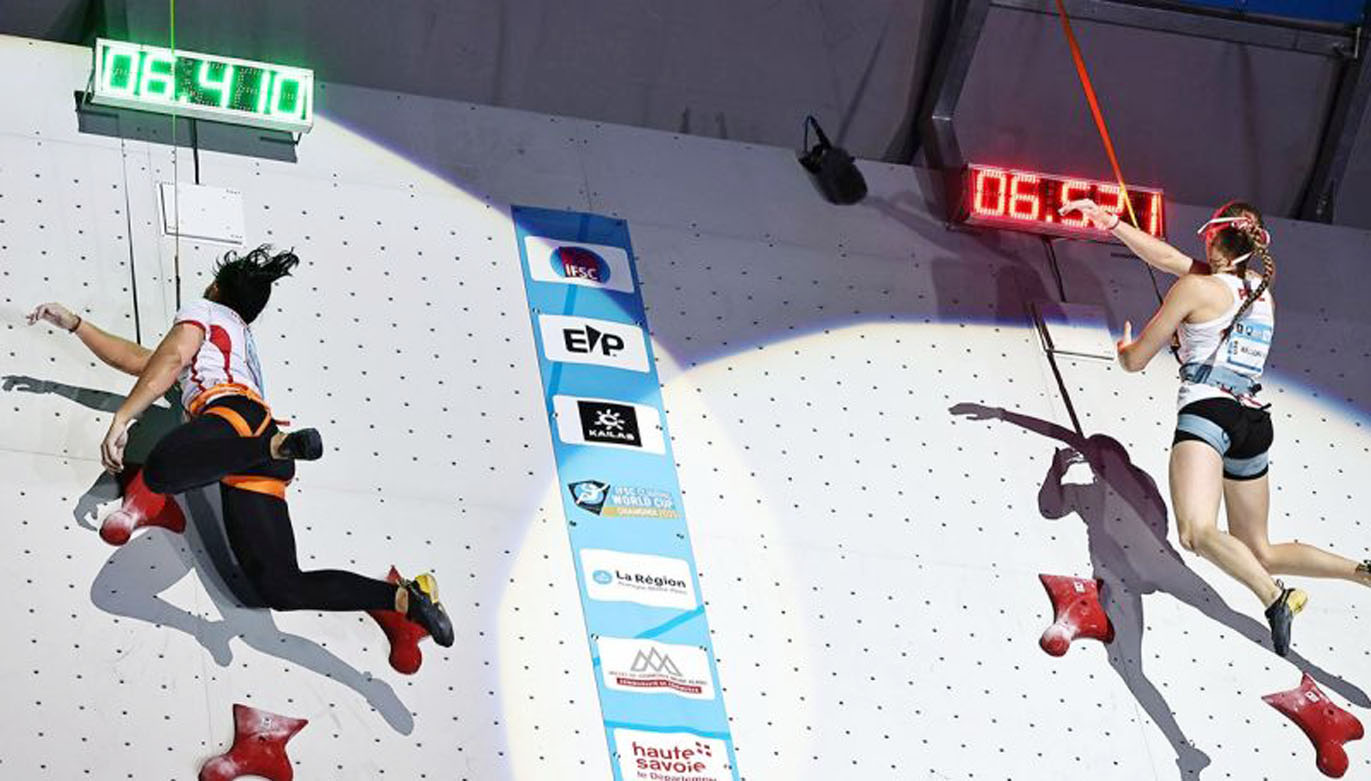 Desak Made Rebut Emas World Climbing Series Krakow 2026