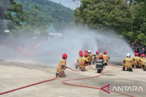 Disdamkarmat Bandung Siagakan Personel Mitigasi Kebakaran saat Kemarau