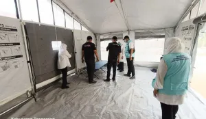 Kemenkes Kirim Logistik Kesehatan Respons Kebakaran TPA Jatiwaringin
