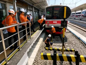PT KAI Siapkan Rangkaian 12 Kereta di Stasiun Bogor untuk Antisipasi Tingginya Mobilitas Masyarakat