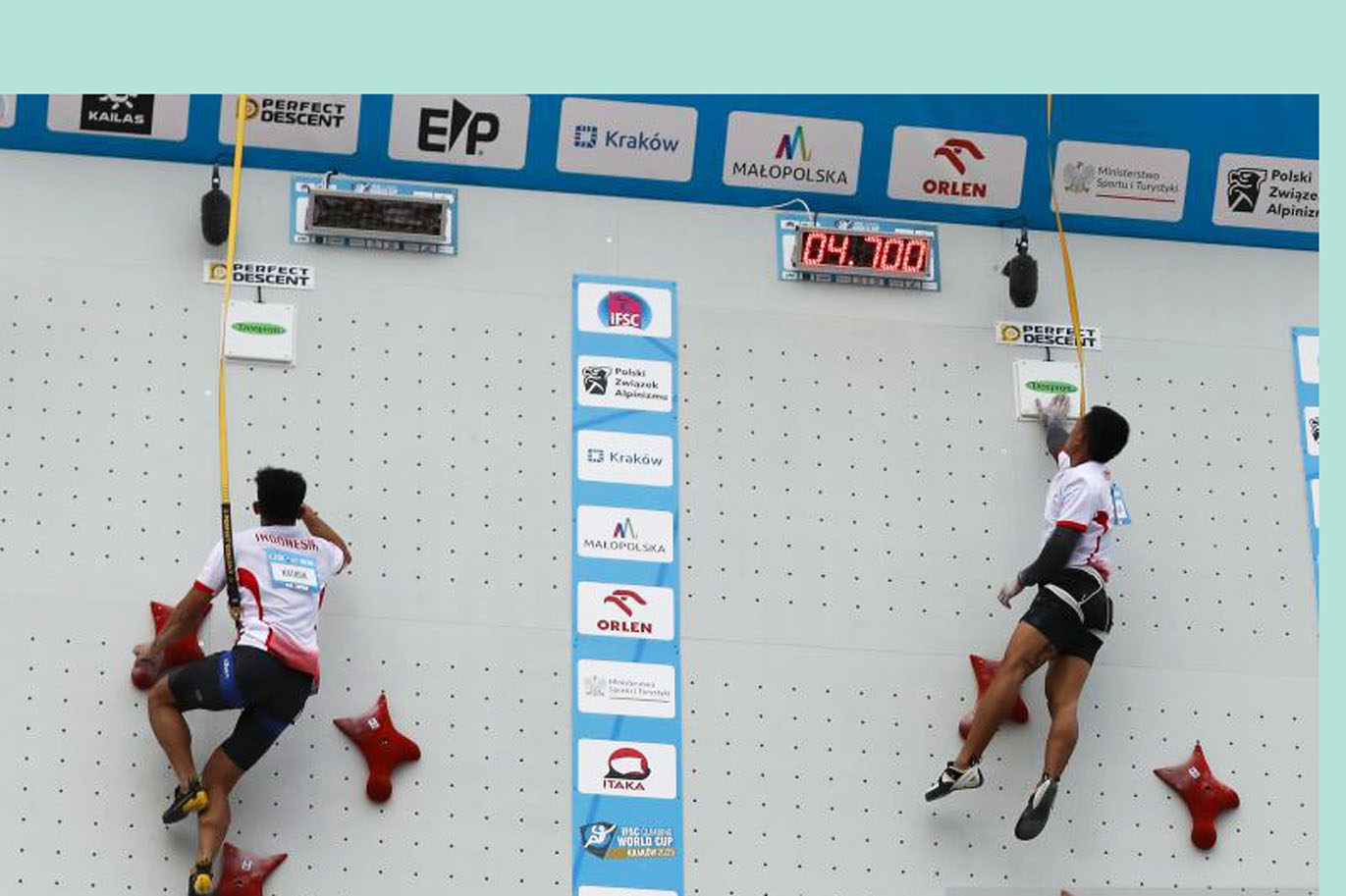 Raharjati Rebut Perunggu World Climbing Series Krakow 2026