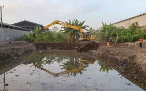 Atasi Banjir, Pemkot Surabaya Siapkan Mini Bozem di Exit Tol Margomulyo-Tandes