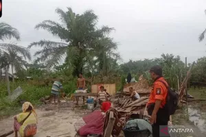 Penanganan Dampak Banjir dan Puting Beliung di Deli Serdang