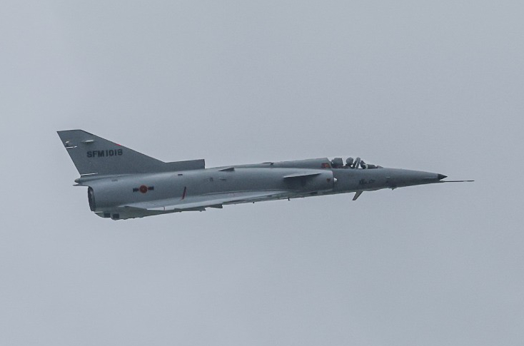 Sri Lanka Terbangkan Jet Tempur Buatan Israel, Kfir C12 V...