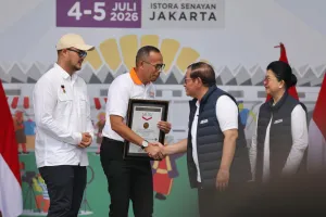 Sumbang 38 Persen QRIS Nasional, Pramono Anung Pacu Digitalisasi UMKM di JKF 2026