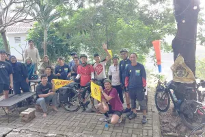 Anggota Mapala UI Bersepeda dari Depok ke Lombok Sambil Daki 13 Gunung
