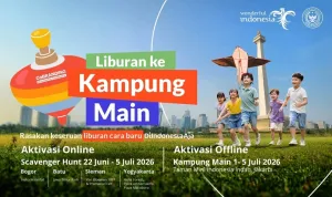 Kemenpar Hadirkan Program “Liburan ke Kampung Main"