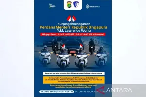 Rombongan PM Singapura akan Melintas, Arus Lalu Lintas di Sejumlah Ruas Jalan Dialihkan 