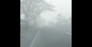 Waspada! Fenomena Haze Selimuti Pulau Lombok, Jarak Pandang Turun Drastis