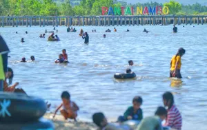 Pemkot Kendari Tambah Wahana Anak di Wisata Pantai