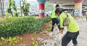 "Rayap Besi" Meresahkan! Pagar Taman Flyover Kampung Melayu Jaktim Raib Dicuri