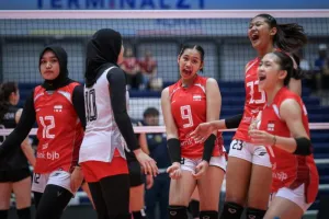 Tim Bola Voli Putri Indonesia Peringkat Ketujuh AVC U-18