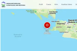 BMKG: Gempa M5,5 di Selat Sunda, Banten, Tidak Berpotensi Tsunami