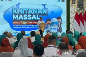 Gubernur DKI Jakarta Targetkan Khitanan Massal PAM Jaya Capai 5.000 Anak Tahun Depan