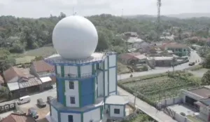 Perkuat Ketahanan Maritim dan Kebencanaan Nasional, BMKG Operasikan Radar Cuaca S-Band Cilacap