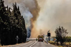 Prancis Membara: 12.000 Orang Dievakuasi Usai Api Lahap Hutan Pyrenees-Orientales