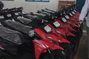 852 Unit Sepeda Motor Operasional Imum Gampong di Aceh Utara