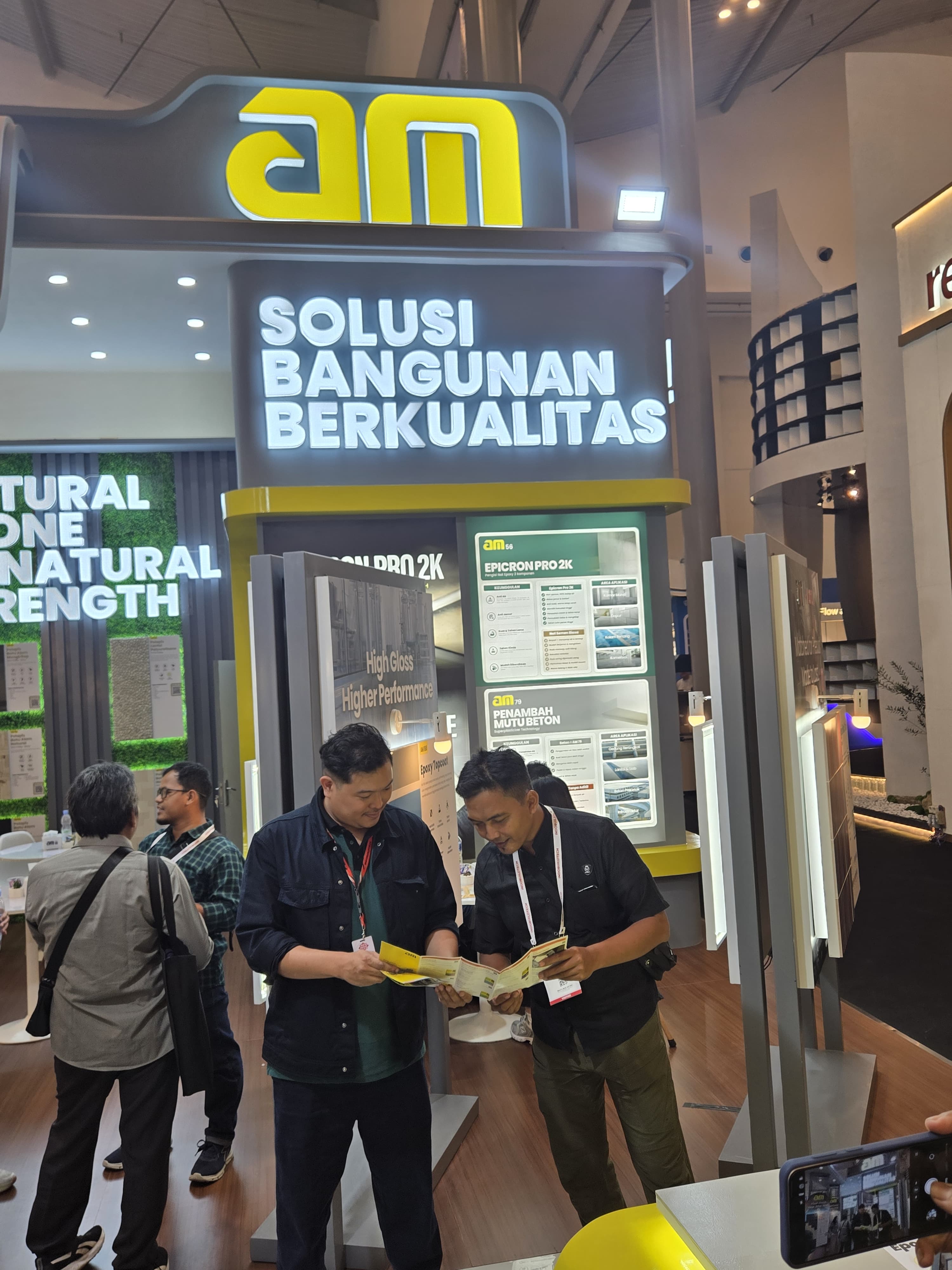 AM Mortar Luncurkan Dua Produk Baru di IndoBuildTech 2026...
