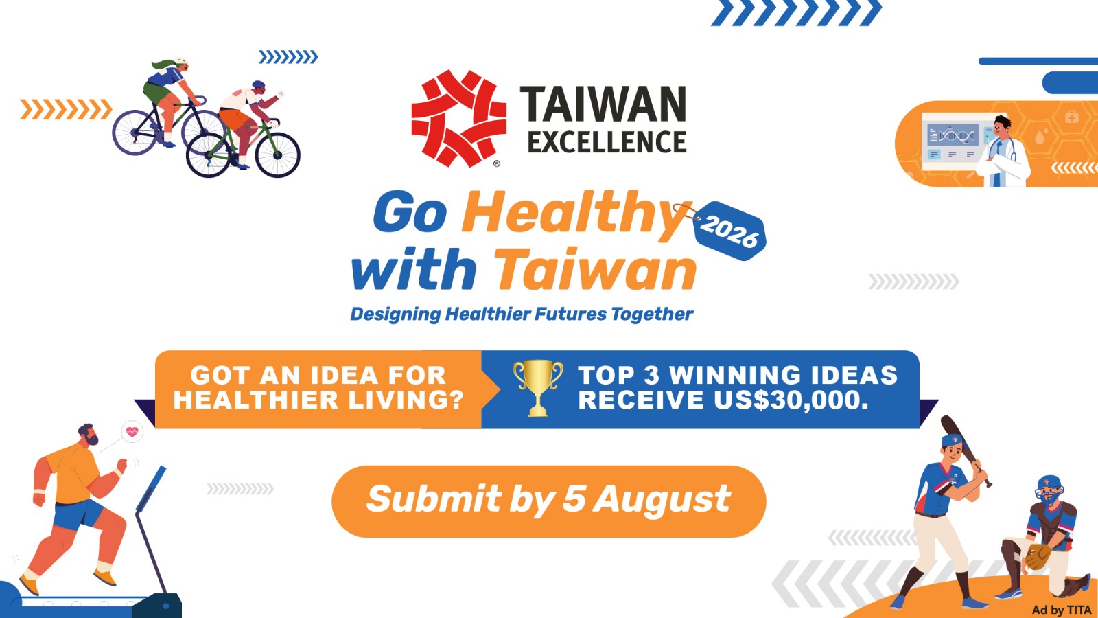 Go Healthy with Taiwan Kembali Digelar, Fokus pada Pengem...
