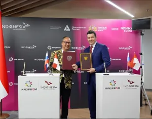 Menperin: Indonesia Perkuat Kemitraan Industri lewat Tujuh MoU INNOPROM 2026