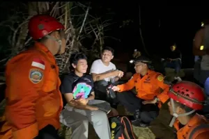 TIM SAR Gabungan Berhasil Temukan Dua Pendaki Tersesat di Gunung Jantan