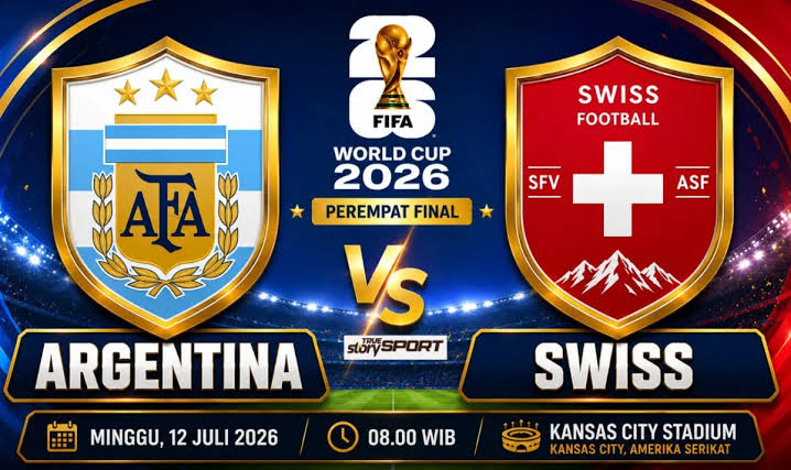Argentina Vs Swiss: Tak Pernah Menang, Skuad Swiss Incar Kelemahan Albiceleste 