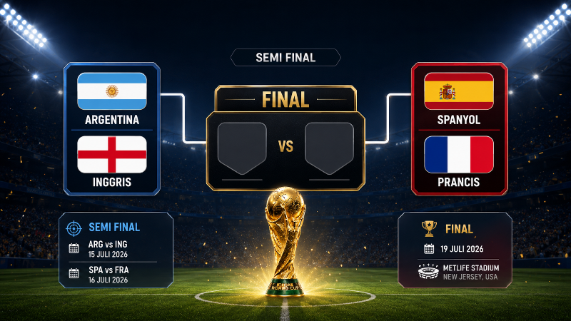 Empat Tim Piala Dunia 2026: Menakar Peluang Juara Prancis...