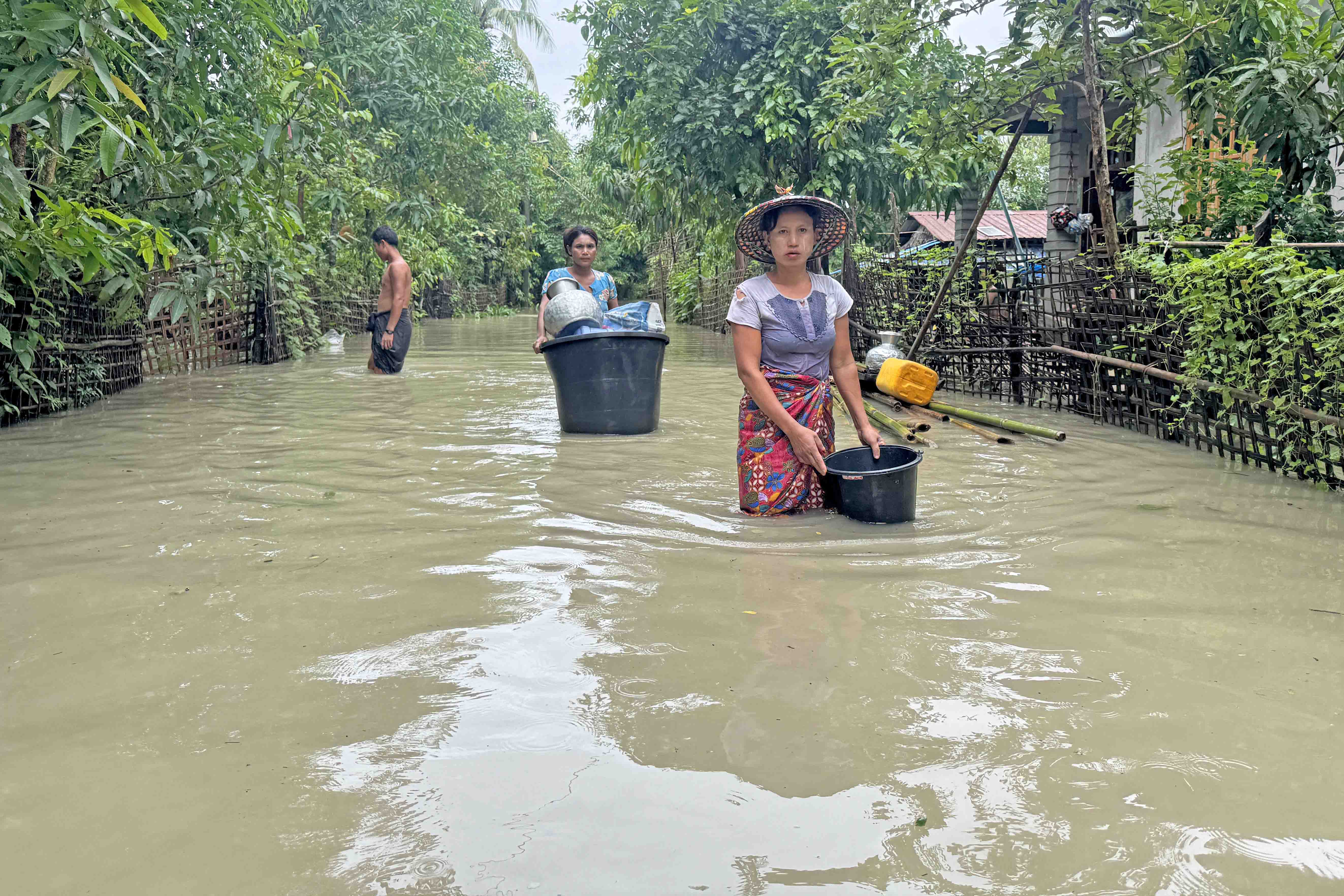Myanmar Dilanda Banjir Mematikan
