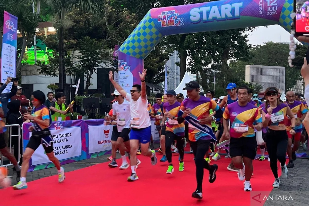 Senior Happy Run 5K Jadi Ajang Olahraga yang Mendorong Sp...