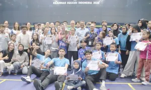 Borong 11 Emas, Jawa Barat 'Ngamuk' dan Sabet Juara Umum Kejurnas Squash 2026!