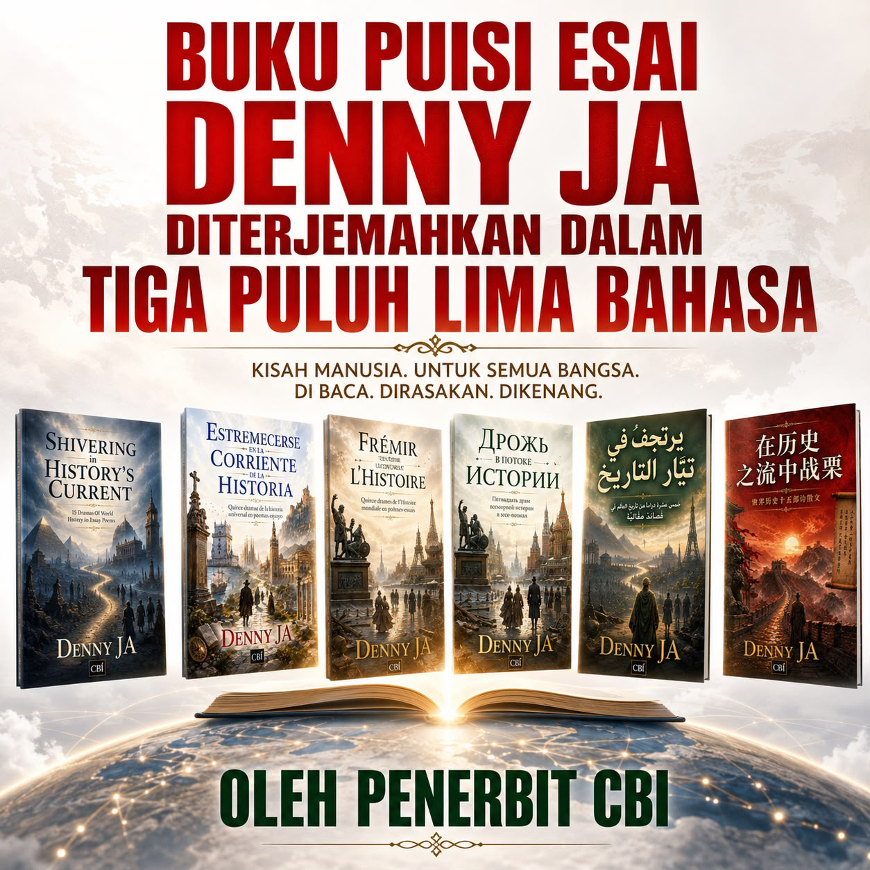 Buku Puisi Esai Denny JA Diterjemahkan Dalam Tiga Puluh L...