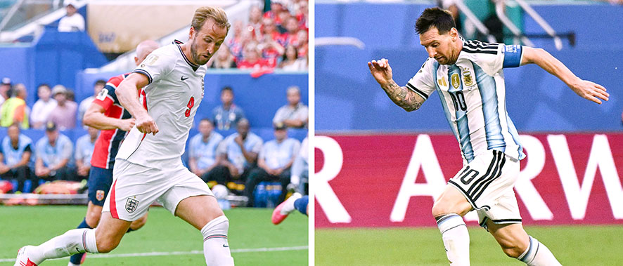 Pemain Inggris tak Sabar Ingin Hadapi Messi
