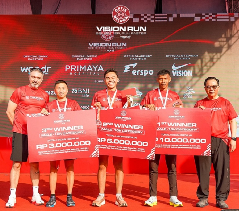 45 Tahun Optik Melawai: Ajak Hidup Sehat Lewat Vision Run 2026.
