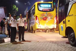 Dishub DKI Kerahkan 235 Bus Sekolah Layani Pelajar di Hari Pertama Sekolah
