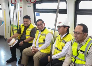 Kejar Target Agustus, Proyek LRT Pegangsaan Dua-Manggarai Sudah 95 Persen