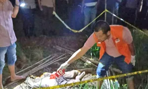 Polisi Karawang Cari Indentitas Mayat Laki-laki di Tengah Sawah