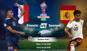 Prancis vs Spanyol: Final Dini, Blunder Bakal Berujung Kekalahan