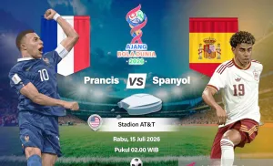 Adu Mekanik Mbappe vs Yamal! Duel Formasi Kembar Prancis dan Spanyol Bikin Merinding