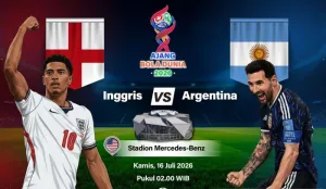 Inggris vs Argentina: Laga Panas dan Penuh Drama, Kekompakan Three Lions Bakal Sulitkan Lionel Messi Cs