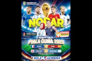 Stadion Semeru Membara Dini Hari! Nobar Gratis Piala Dunia 2026 di Lumajang Banjir Berkah UMKM