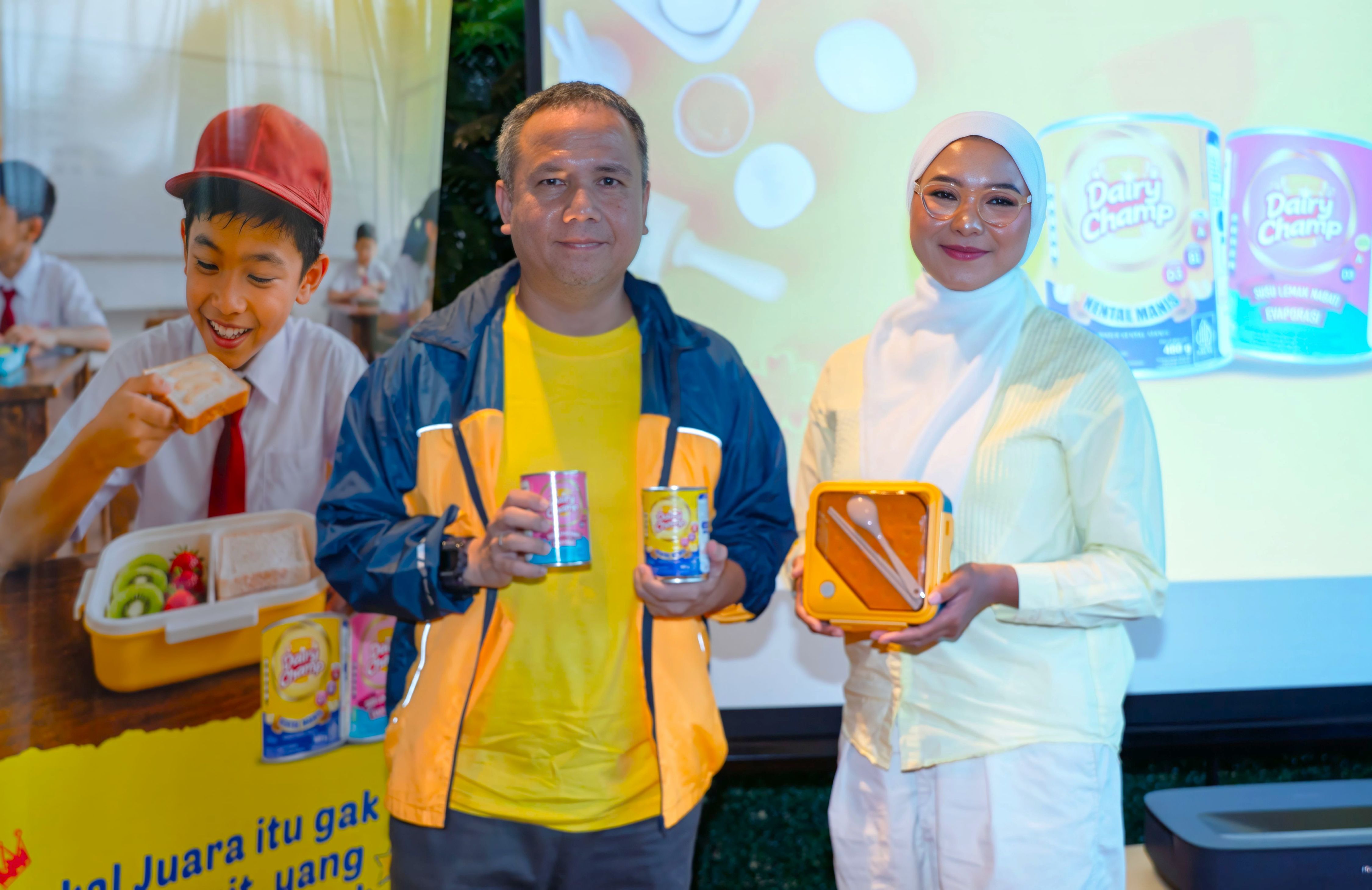 Dairy Champ Meluncurkan Kampanye Bekal Juara dari Rumah untuk Solusi Orang Tua