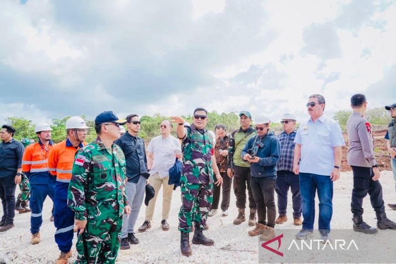Kodam XV/Pattimura Percepat Pembangunan Helipad Jelang Kunjungan Presiden Prabowo ke Blok Masela.