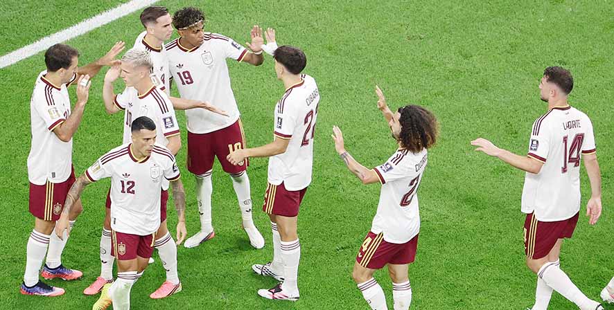 Penguasaan Bola Spanyol Siap Cegah Serangan Argentina